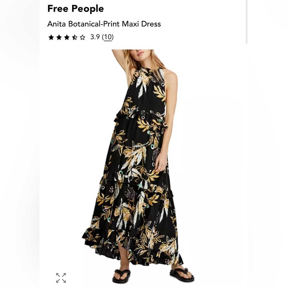 Free people, Anita botanical -print maxi dress
